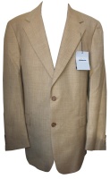 Brook Taverner Ventura Jacket beige herringbone